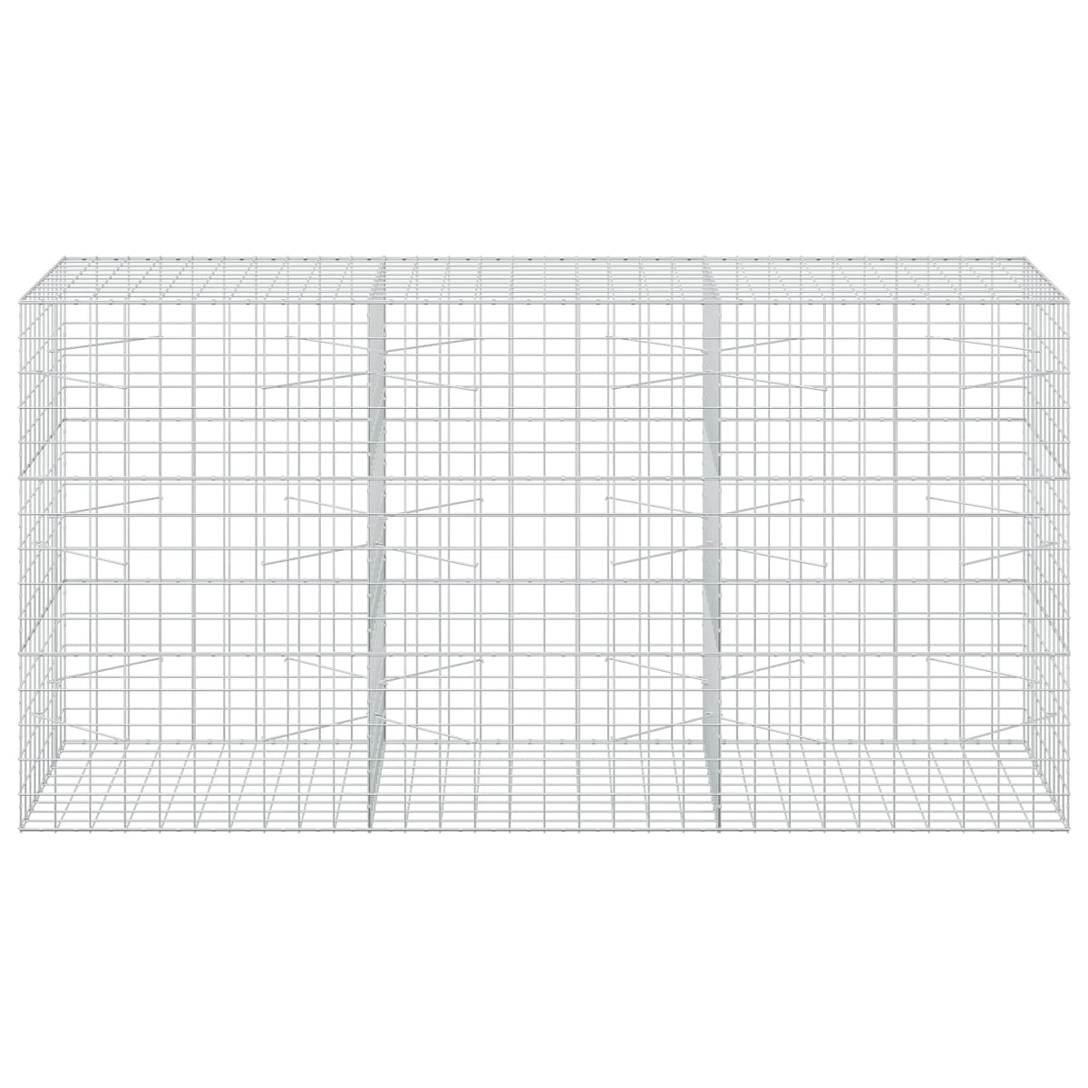 Gabion with 5 mm Wire and 10x10 cm Mesh 300x100x150 cm