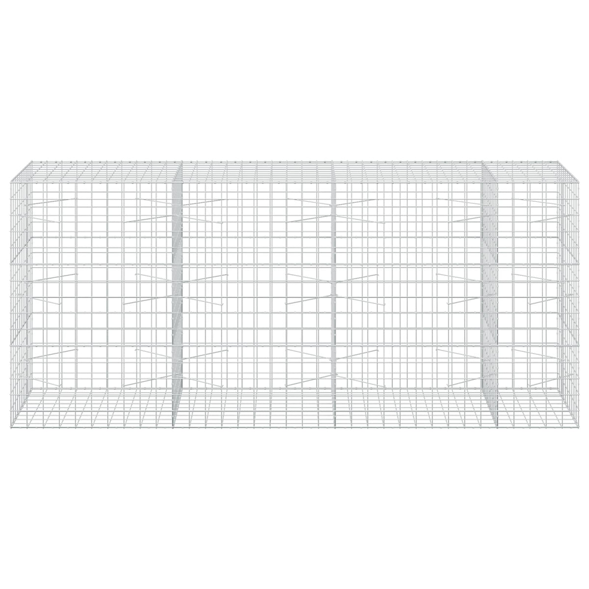 Gabion with 5 mm Wire and 10x10 cm Mesh 350x100x150 cm