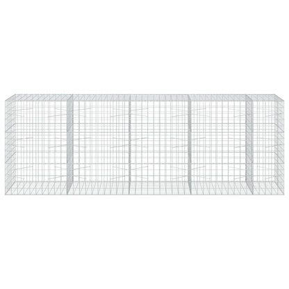 Gabion with 5 mm Wire and 10x10 cm Mesh 450x100x150 cm