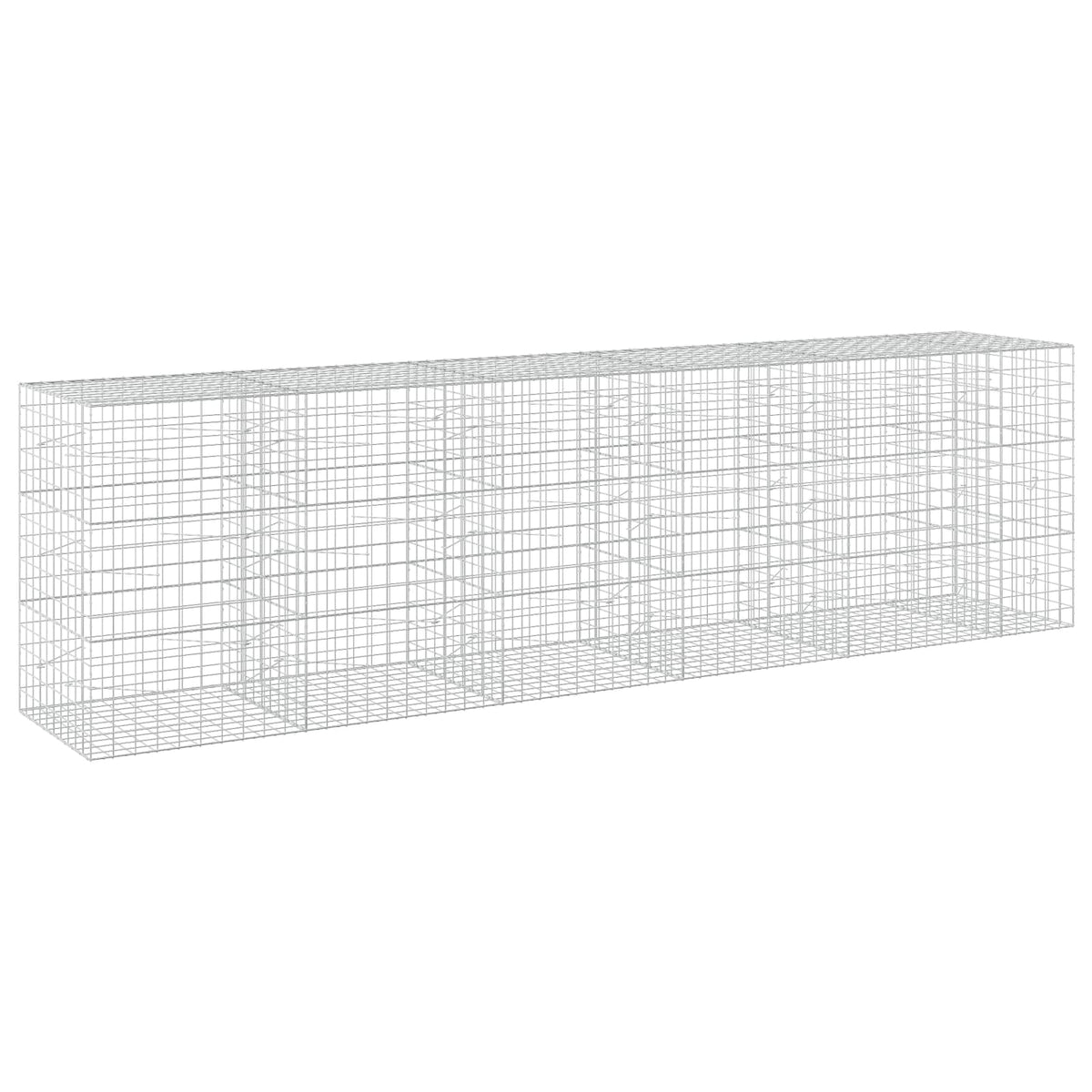 Gabion with 5 mm Wire and 10x10 cm Mesh 550x100x150 cm