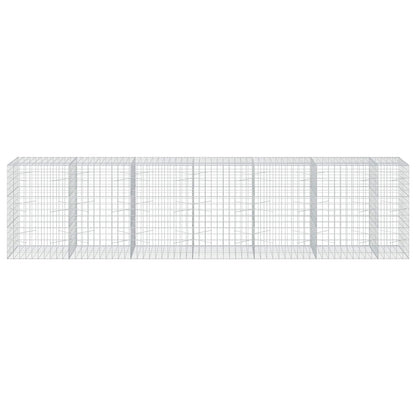 Gabion with 5 mm Wire and 10x10 cm Mesh 650x100x150 cm