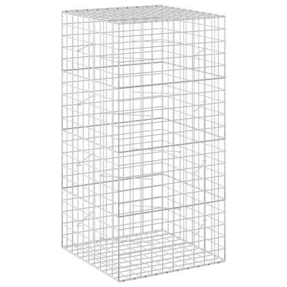 Gabion with 5 mm Wire and 10x10 cm Mesh 100x100x200 cm
