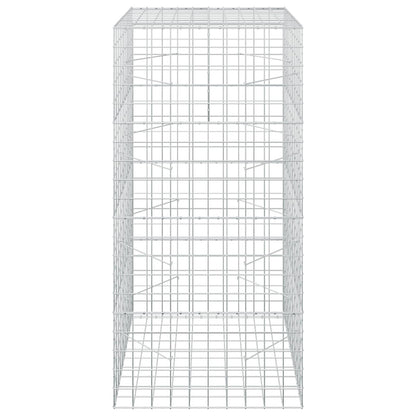 Gabion with 5 mm Wire and 10x10 cm Mesh 100x100x200 cm