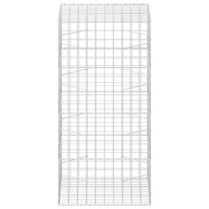 Gabion with 5 mm Wire and 10x10 cm Mesh 100x100x200 cm