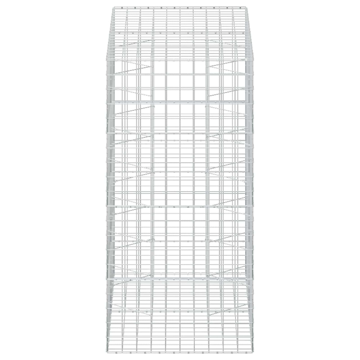 Gabion with 5 mm Wire and 10x10 cm Mesh 200x100x200 cm