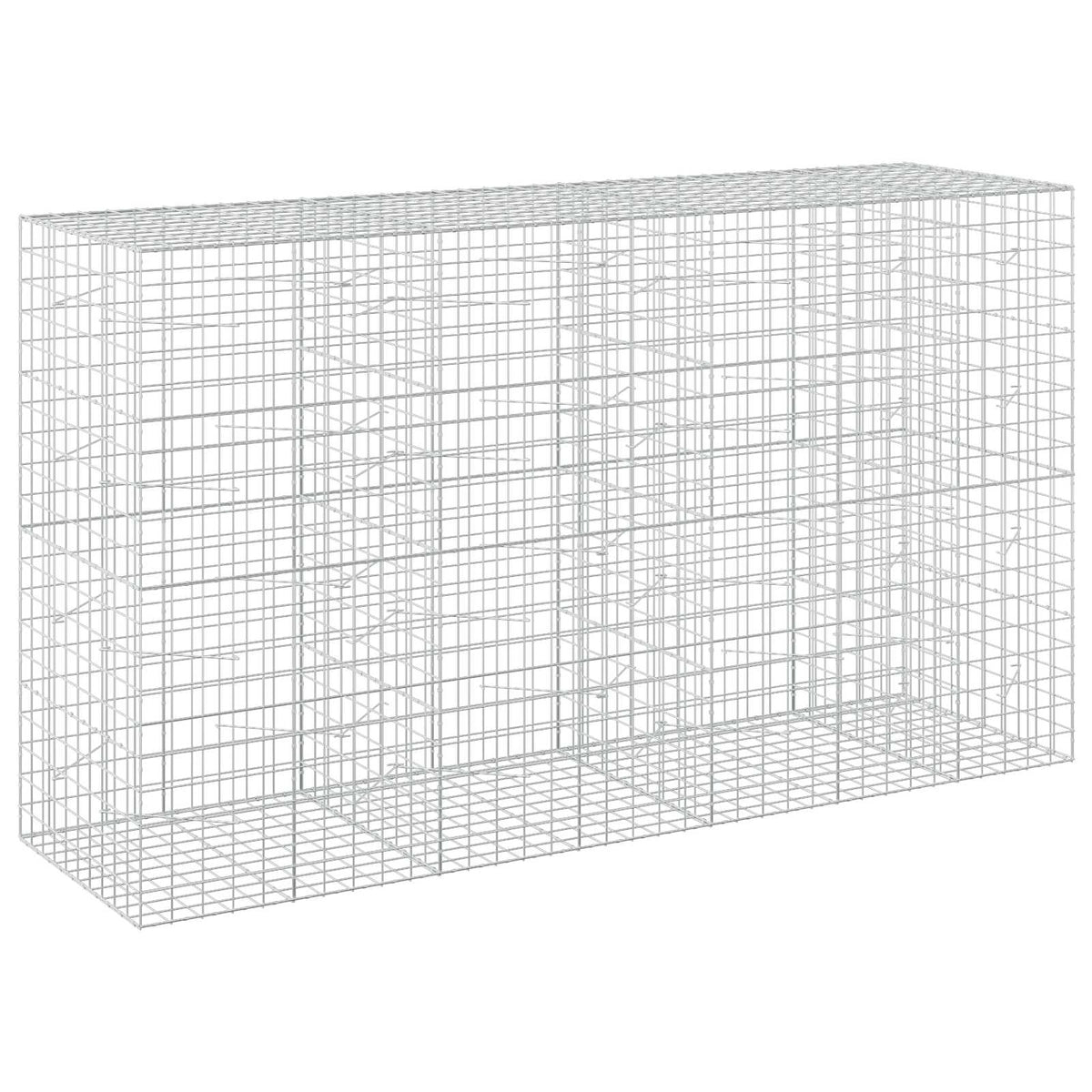 Gabion with 5 mm Wire and 10x10 cm Mesh 350x100x200 cm