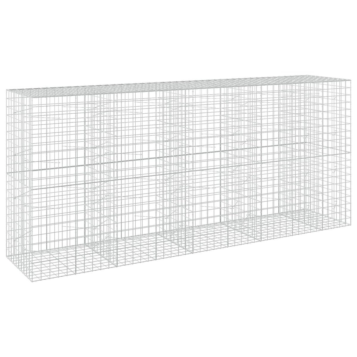 Gabion with 5 mm Wire and 10x10 cm Mesh 450x100x200 cm