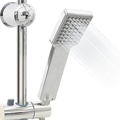 Shower System Chrome Stainless Steel 21 x 48 x 112 cm