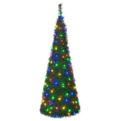 Pop Up LED Christmas Tree 180 cm 150 LEDs PVC Green