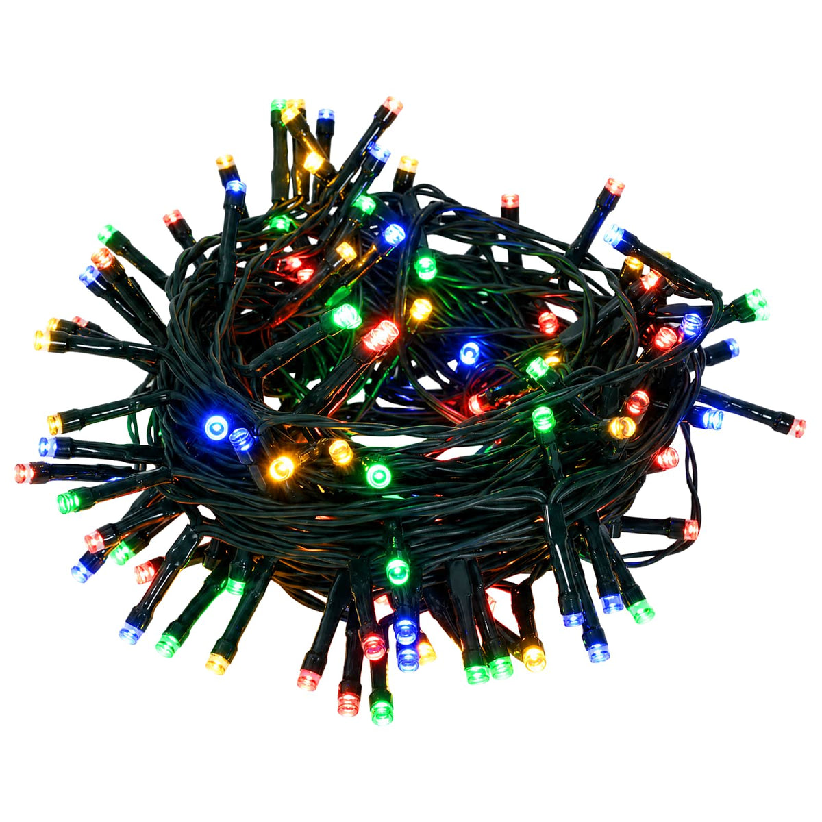 Pop Up LED Christmas Tree 210 cm 200 LEDs PVC Green