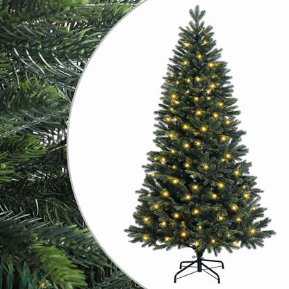 Artificial Hinged Christmas Tree 120 cm 150 LEDs Warm White