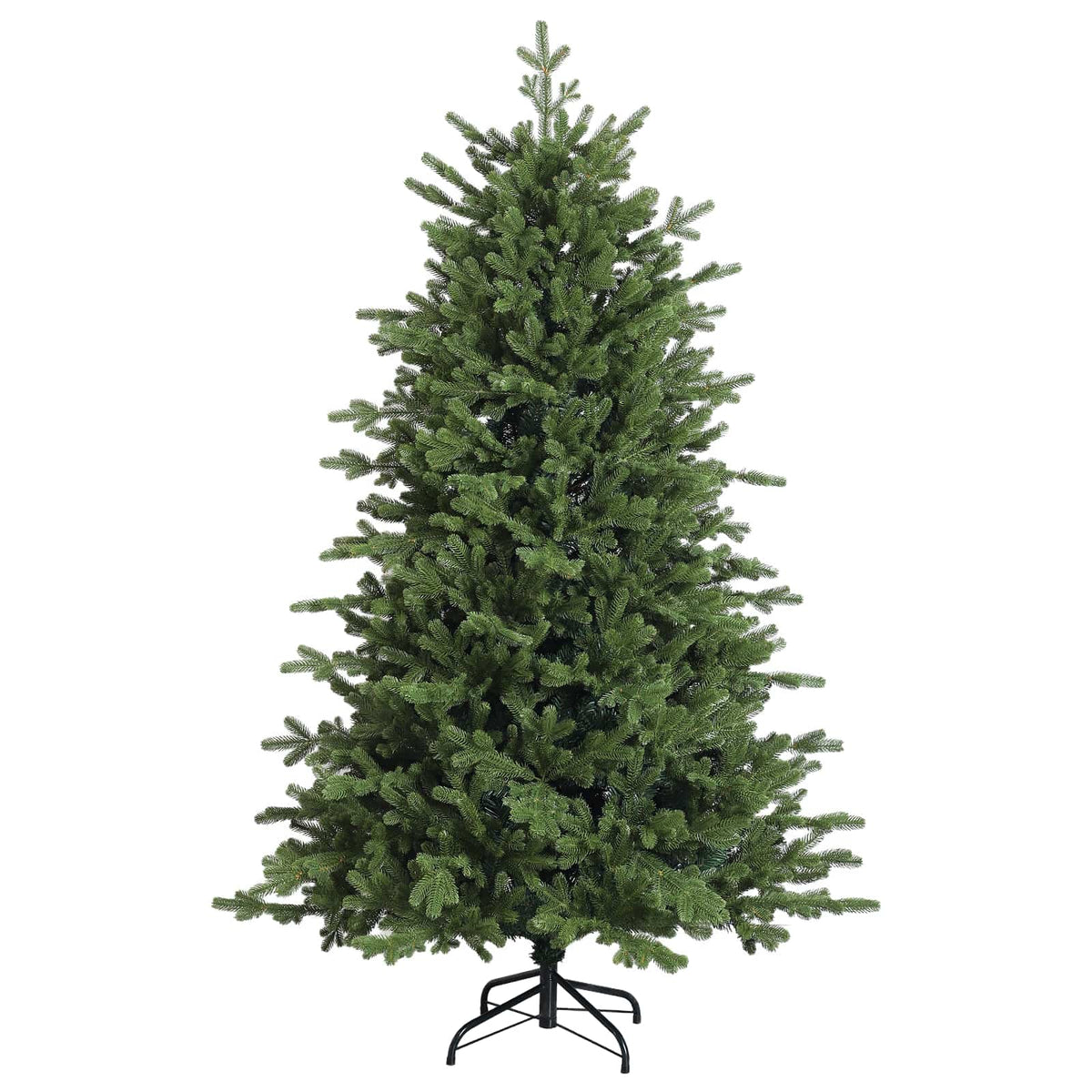 Artificial Hinged Christmas Tree 150 cm 150 LEDs Warm White