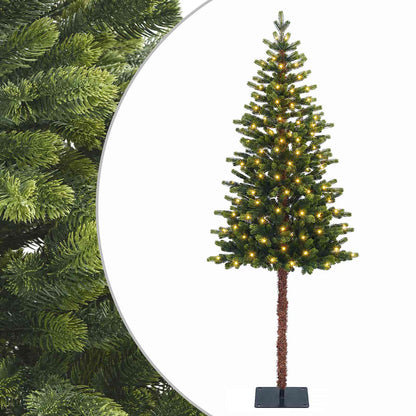 Artificial Hinged Christmas Tree 150 cm 150 LEDs Warm White