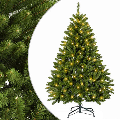Artificial Hinged Christmas Tree 120 cm 150 LEDs Warm White