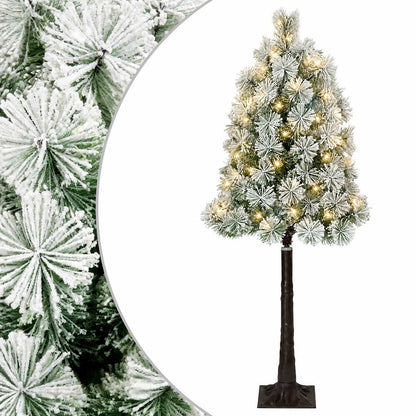 Artificial Hinged Christmas Tree 150 cm 150 LEDs Warm White