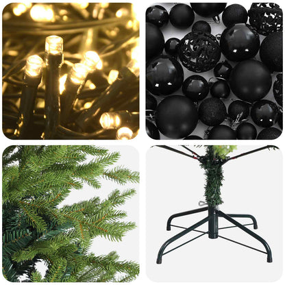 Artificial Christmas Tree with Bauble 120 cm 150 LEDs