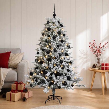 Artificial Christmas Tree with Bauble 120 cm 150 LEDs