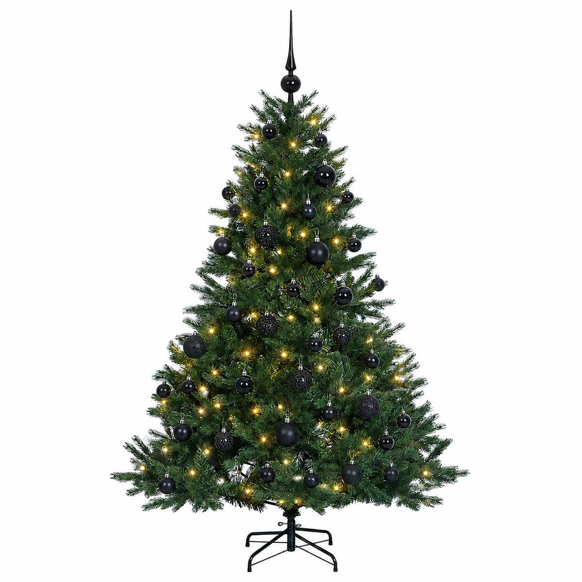 Artificial Christmas Tree with Bauble 120 cm 150 LEDs