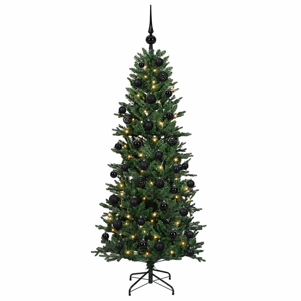 Artificial Christmas Tree with Bauble 120 cm 150 LEDs
