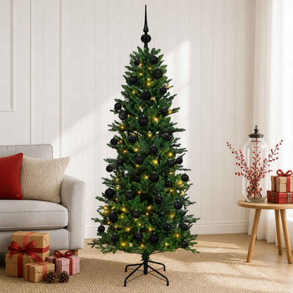 Artificial Christmas Tree with Bauble 120 cm 150 LEDs