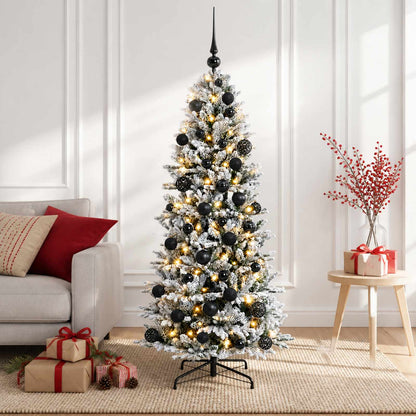 Artificial Christmas Tree with Bauble 150 cm 150 LEDs