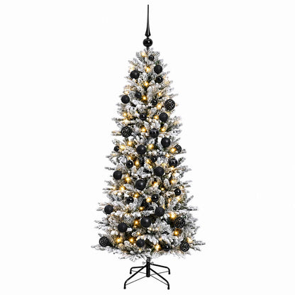 Artificial Christmas Tree with Bauble 150 cm 150 LEDs