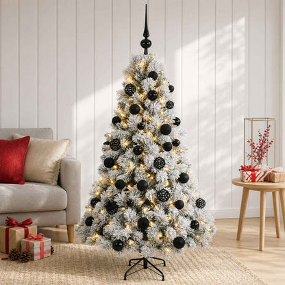 Artificial Christmas Tree with Bauble 150 cm 150 LEDs