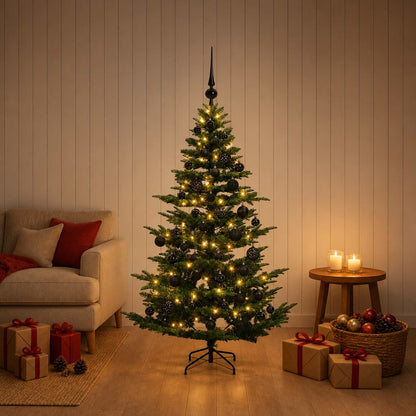 Artificial Christmas Tree with Bauble 120 cm 150 LEDs