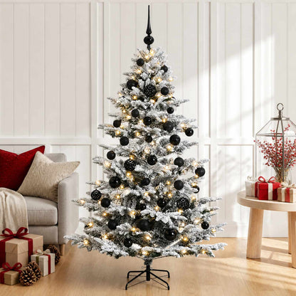 Artificial Christmas Tree with Bauble 150 cm 150 LEDs