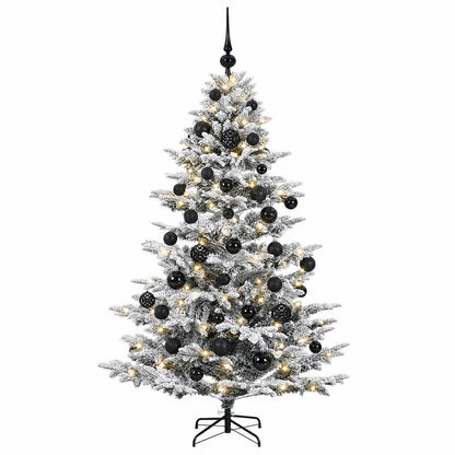 Artificial Christmas Tree with Bauble 150 cm 150 LEDs