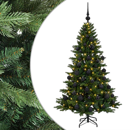 Artificial Christmas Tree with Bauble 150 cm 150 LEDs