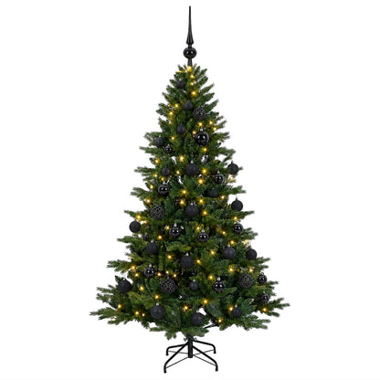 Artificial Christmas Tree with Bauble 150 cm 150 LEDs