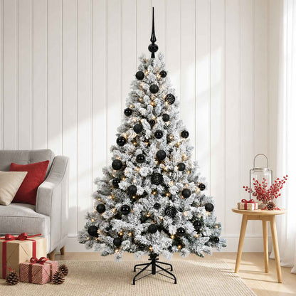 Artificial Christmas Tree with Bauble 120 cm 150 LEDs