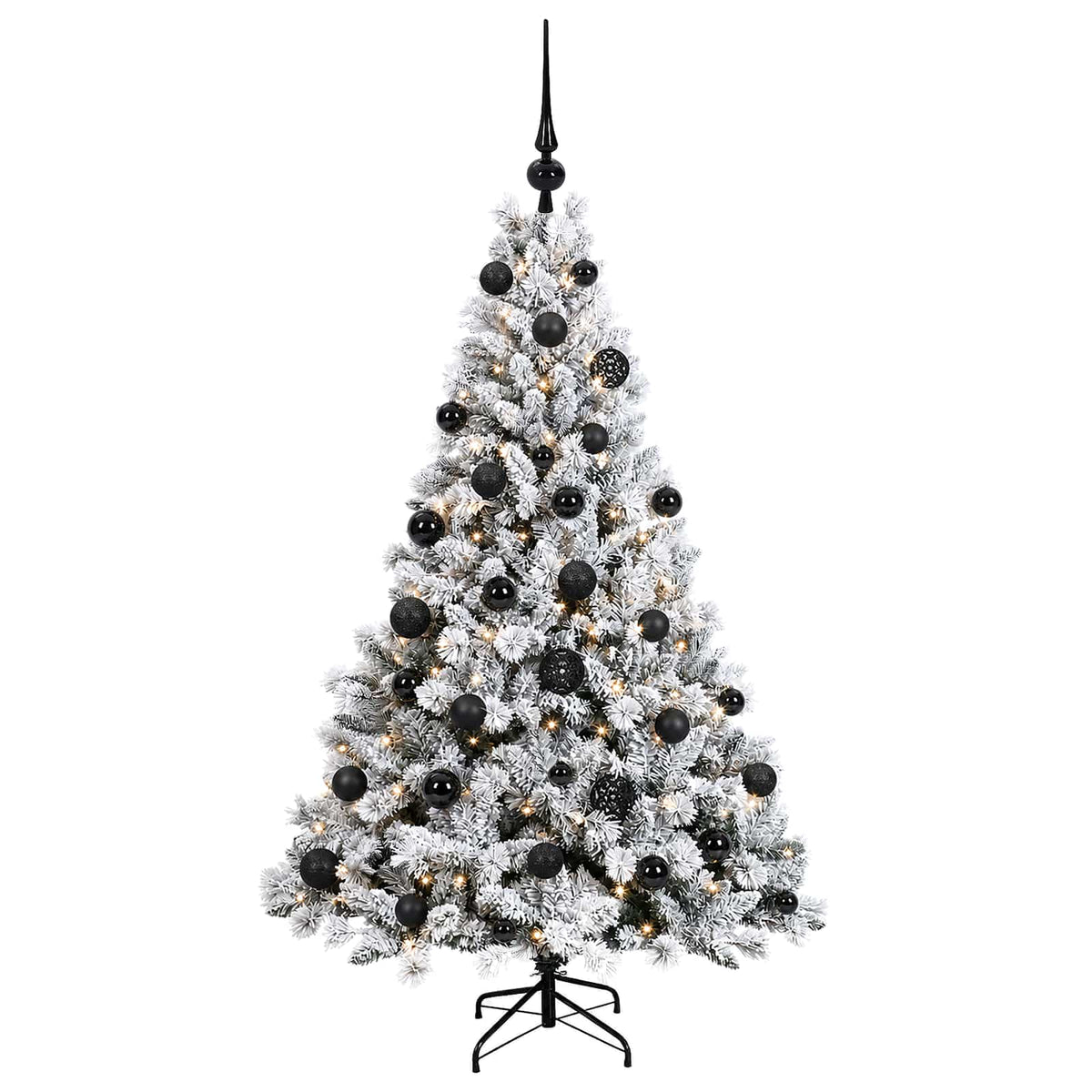 Artificial Christmas Tree with Bauble 150 cm 150 LEDs