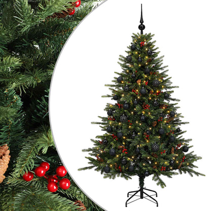 Artificial Christmas Tree with Bauble 150 cm 150 LEDs