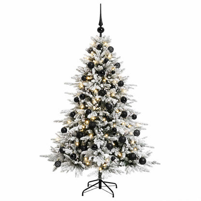 Artificial Christmas Tree with Bauble 120 cm 150 LEDs