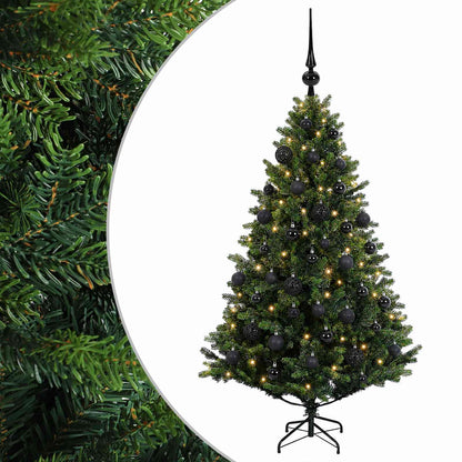 Artificial Christmas Tree with Bauble 150 cm 150 LEDs