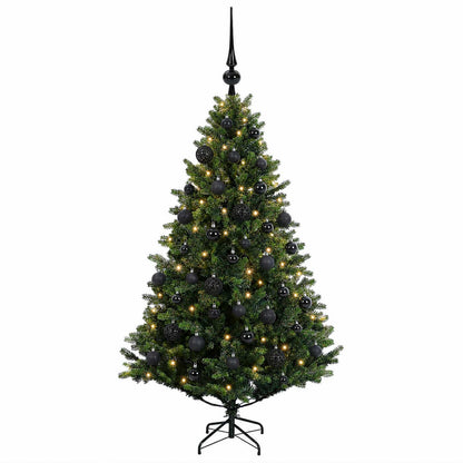 Artificial Christmas Tree with Bauble 150 cm 150 LEDs