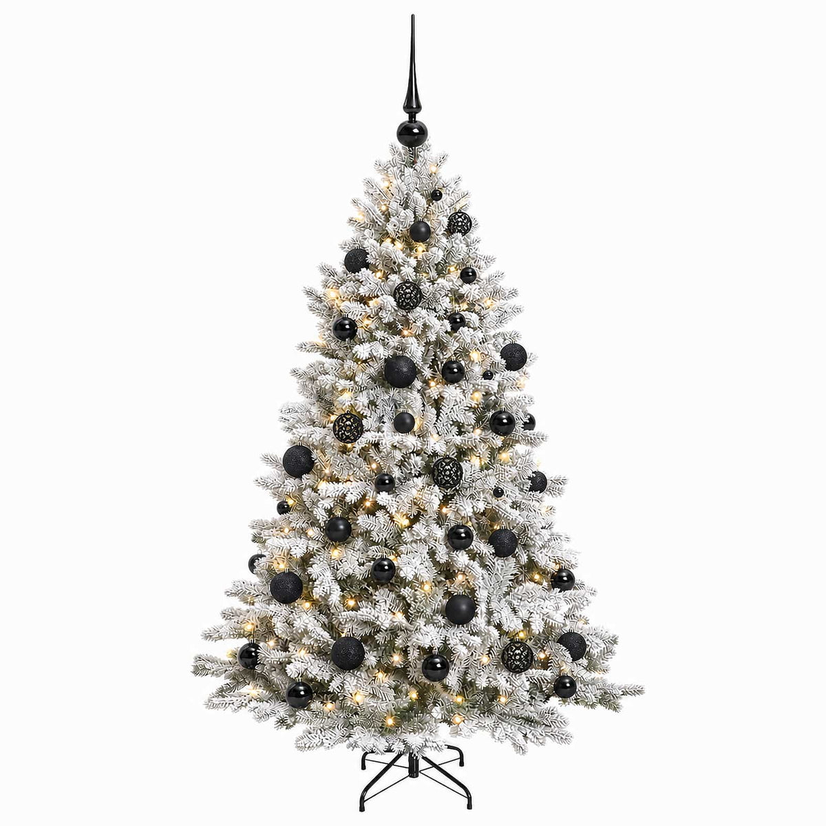 Artificial Christmas Tree with Bauble 150 cm 150 LEDs