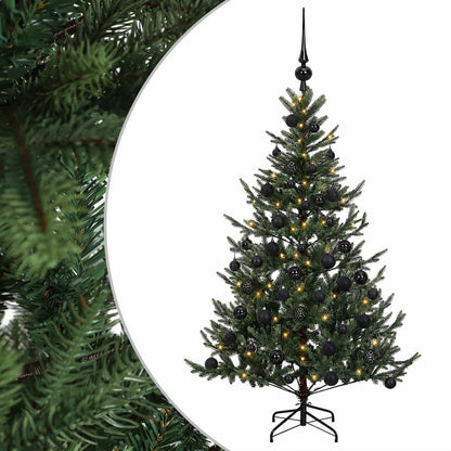 Artificial Christmas Tree with Bauble 120 cm 150 LEDs
