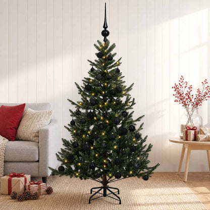 Artificial Christmas Tree with Bauble 120 cm 150 LEDs