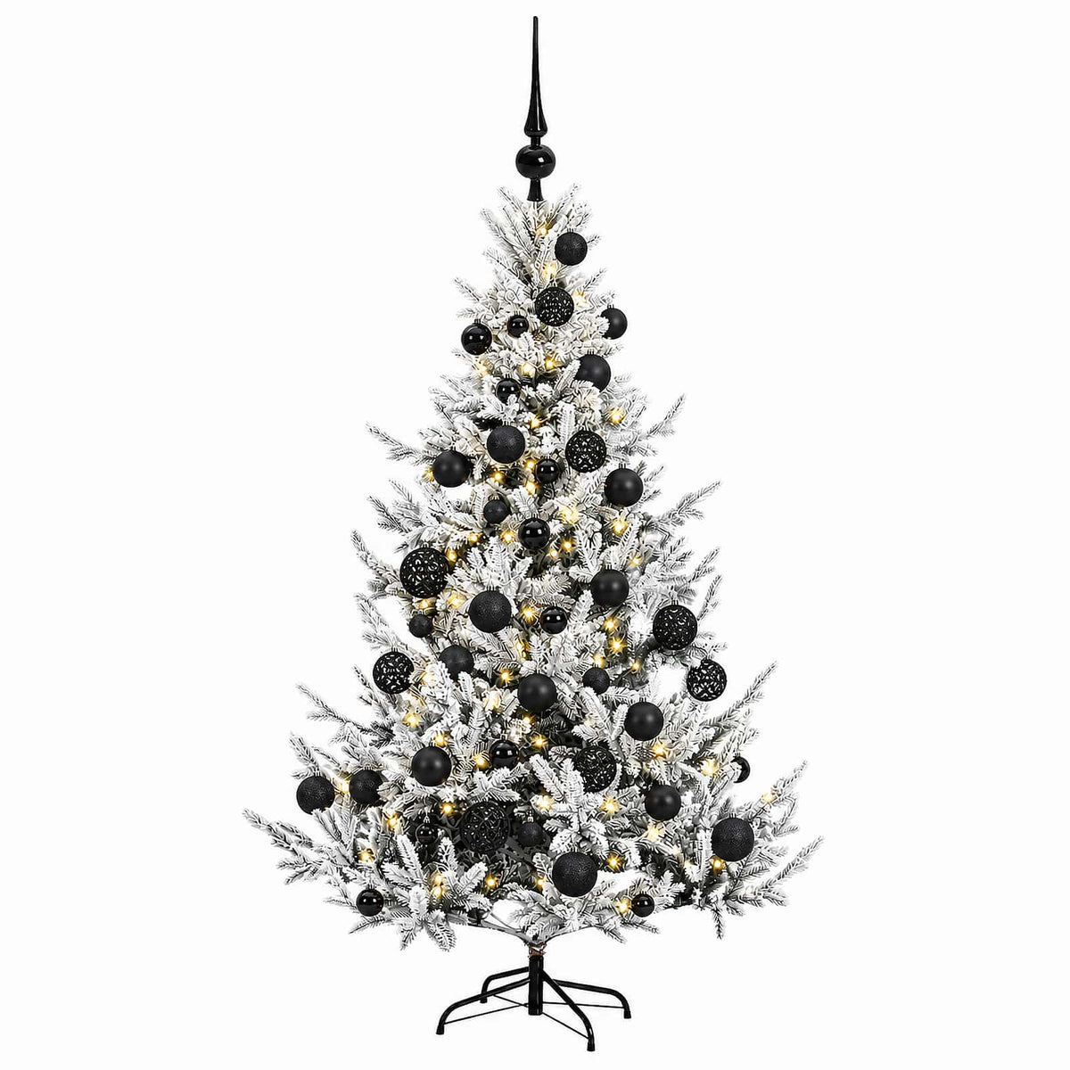 Artificial Christmas Tree with Bauble 120 cm 150 LEDs