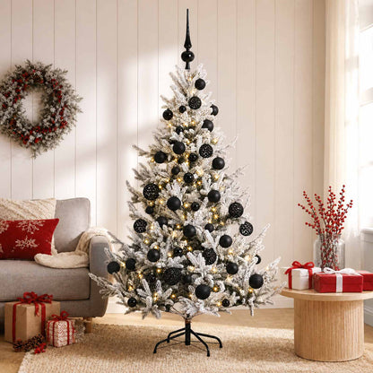 Artificial Christmas Tree with Bauble 120 cm 150 LEDs