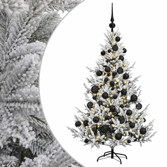 Artificial Christmas Tree with Bauble 150 cm 150 LEDs