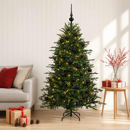 Artificial Christmas Tree with Bauble 150 cm 150 LEDs