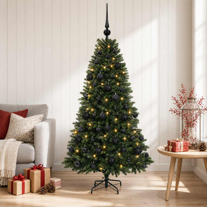 Artificial Christmas Tree with Bauble 120 cm 150 LEDs