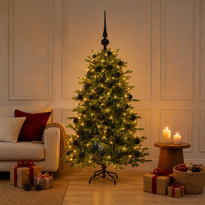 Artificial Christmas Tree with Bauble 120 cm 150 LEDs