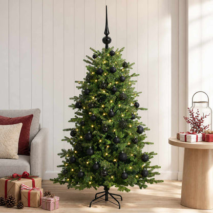 Artificial Christmas Tree with Bauble 150 cm 150 LEDs