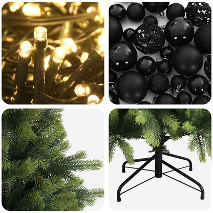 Artificial Christmas Tree with Bauble 120 cm 150 LEDs