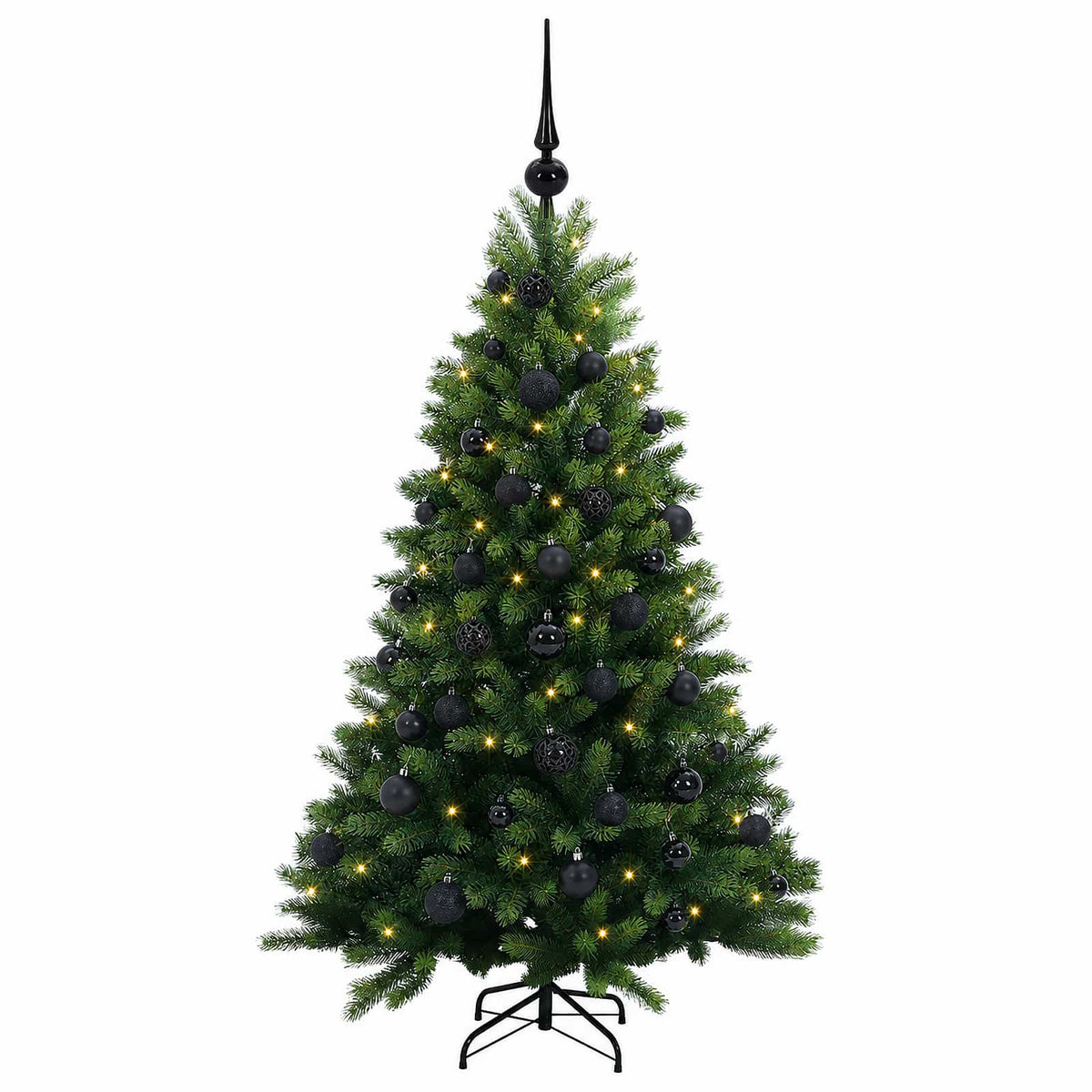 Artificial Christmas Tree with Bauble 120 cm 150 LEDs